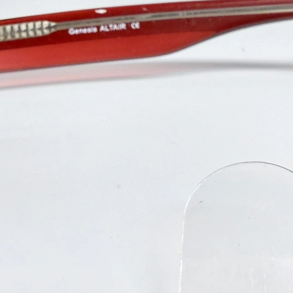 Genesis Altair G5002 Plum Purple Rectangular Eyeglass Frames 51-18-130